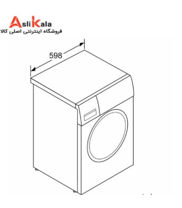 ماشین لباسشویی 9 کیلویی بوش مدل WAW3256XGC