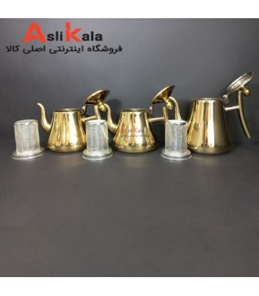 قوری مدل عربی استیل برند یونیک