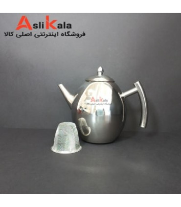 قوری مدل تخم مرغی استیل برند یونیک