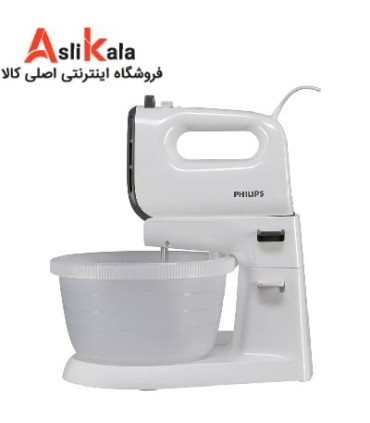 همزن کاسه دار فیلیپس 450 وات دو کاره مدل HR3745