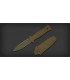 چاقوی گربر تیغه ثابت دفاکتو مدل Gerber Defacto Knife