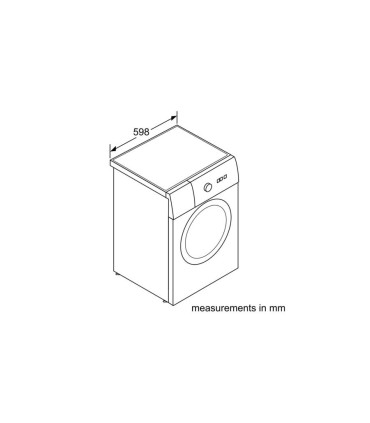 ماشین لباسشویی 9کیلویی بوش مدل WAT2848XGC