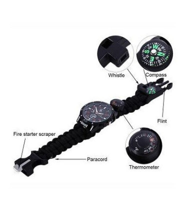 ساعت سفر و طبیعت گردی پاراکورد Paracord