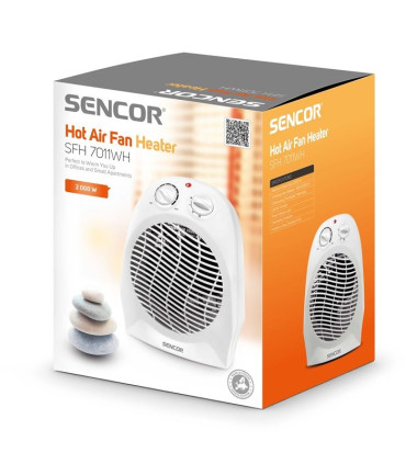 فن هیتر 2000 وات سنکور مدل SFH7011WH
