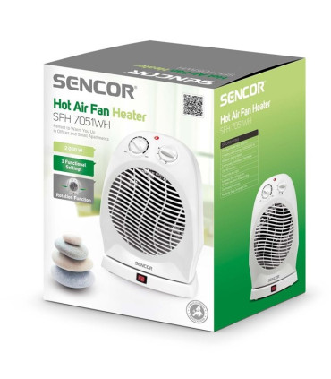 فن هیتر 2000 وات سنکور مدل SFH 7051WH