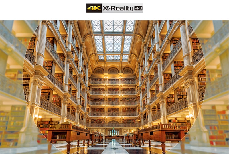 قابلیت 4k تلوزیون های 55x7500